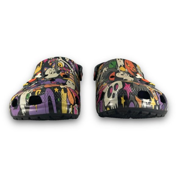 Crocs Disney Parks 2022 Mickey Minnie Halloween Clogs 208029-0C4 Men 9 Women 11 - Picture 5 of 12